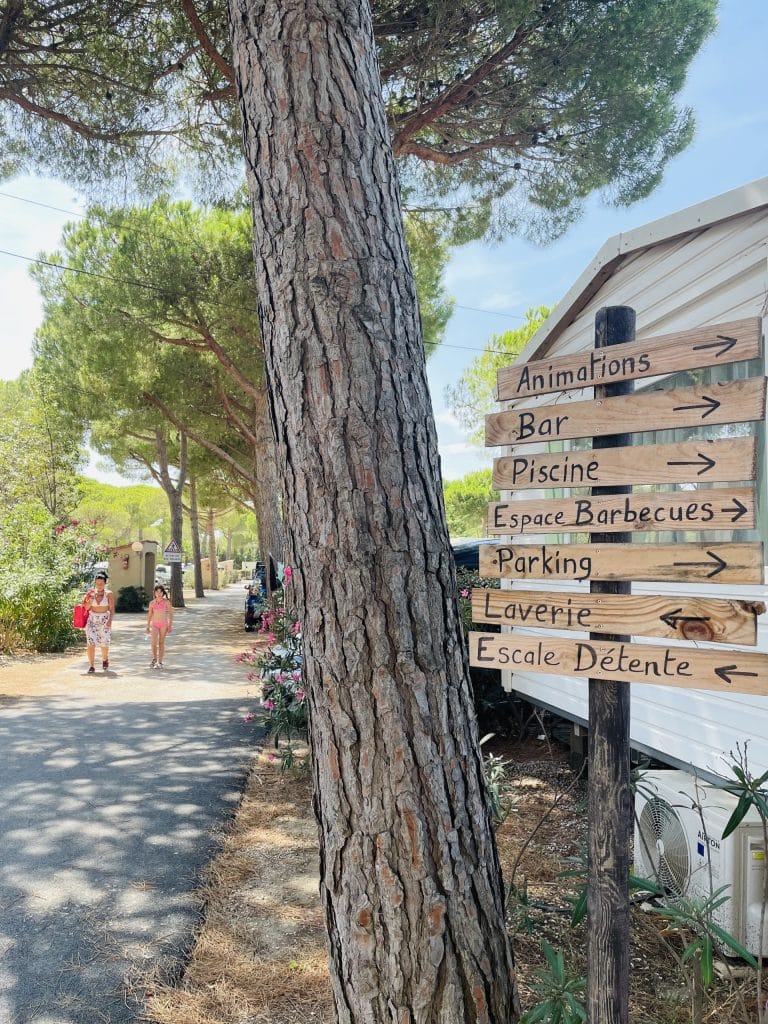 camping le calypso bord de mer emplacement