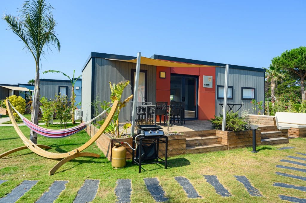 Camping aan zee in Zuid-Frankrijk Le Calypso